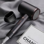 Quiet and damage-free hair dryer