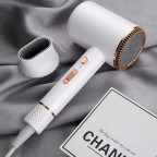 Quiet and damage-free hair dryer