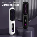 Mini portable electric straight hair comb
