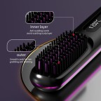 Mini portable electric straight hair comb