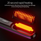 Mini portable electric straight hair comb