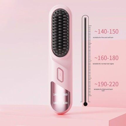 Mini Portable Wireless USB Hair Straightener