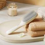 Ion anti-hair loss electric scalp straightening comb