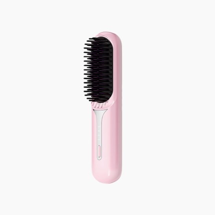Portable cordless multi-temperature straightening comb