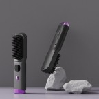 Portable wireless charging multifunctional straightening comb