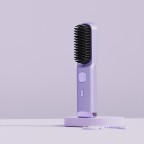 Portable wireless charging multifunctional straightening comb
