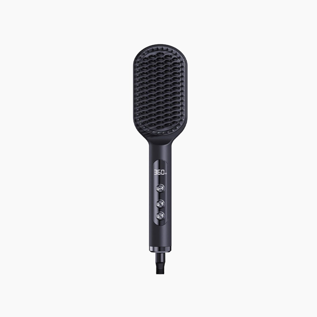 LCD display fast straightening comb