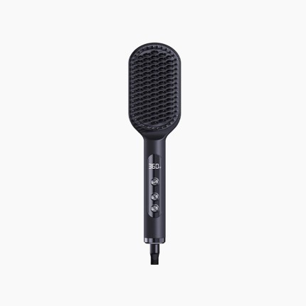 LCD display fast straightening comb