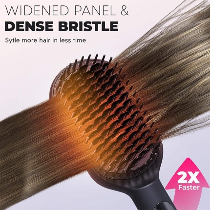 LCD display fast straightening comb