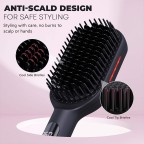 LCD display fast straightening comb