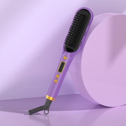 Negative ion multifunctional electric straight hair comb