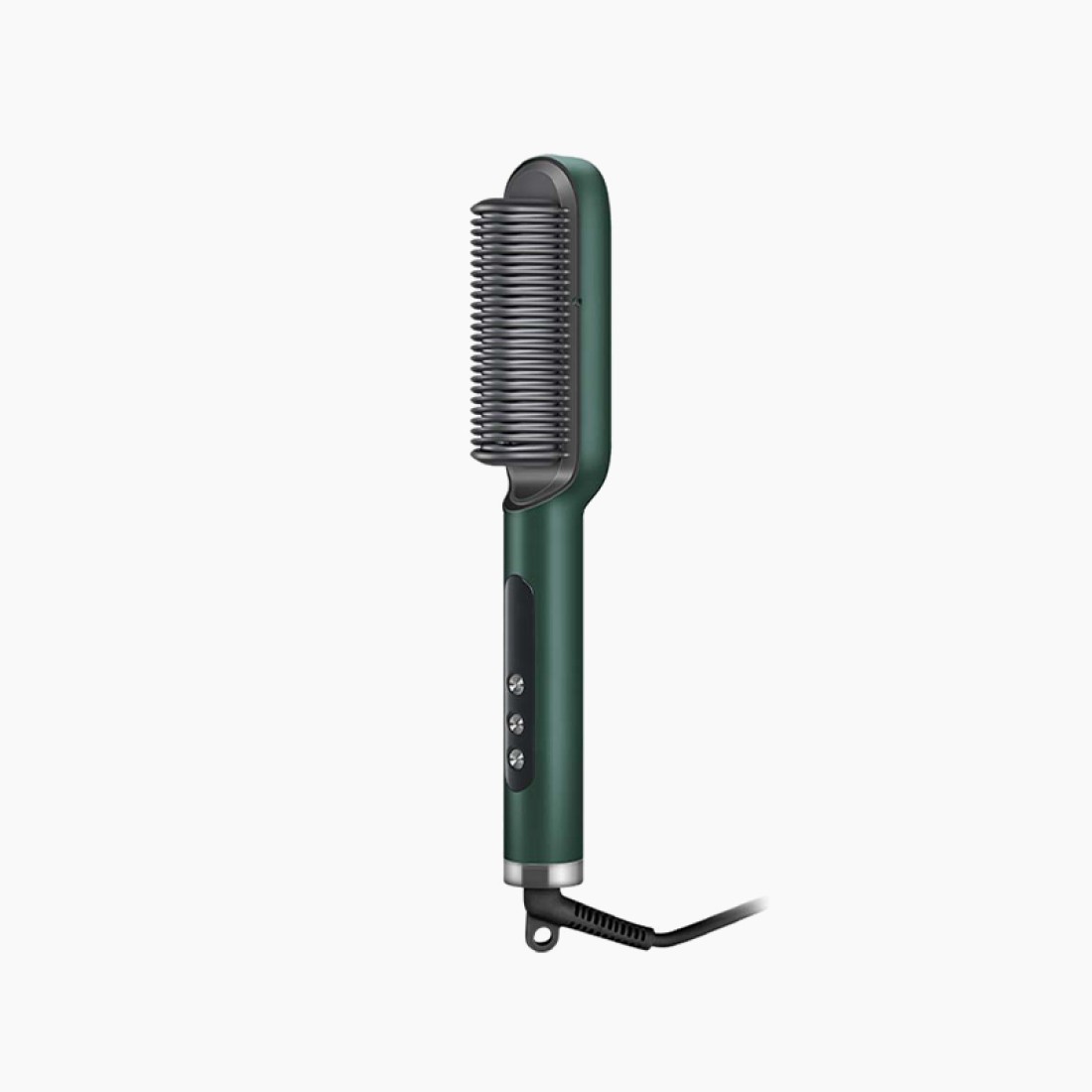 Liquid crystal ceramic straight hair comb