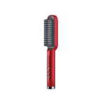 Liquid crystal ceramic straight hair comb