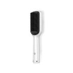 Portable temperature-controlled hot air straightening comb
