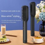 Multifunctional ion hot air straightening comb