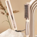 Infrared ceramic electric straightening comb