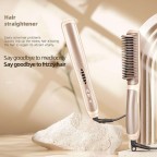 Infrared ceramic electric straightening comb