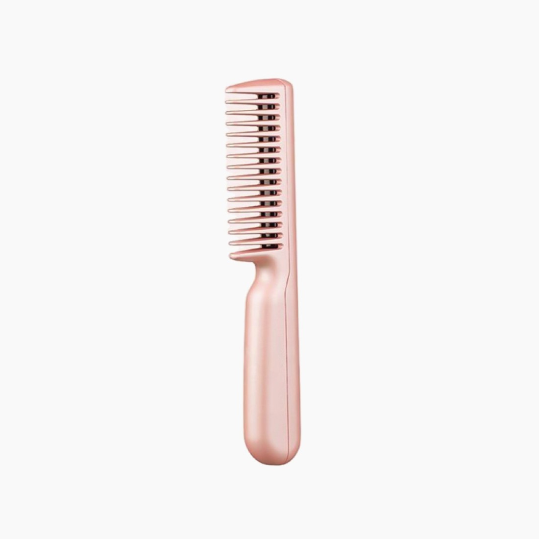 Wireless anti-scald rechargeable straightening comb