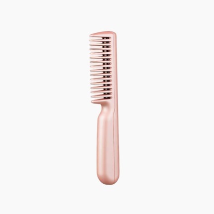 Wireless anti-scald rechargeable straightening comb