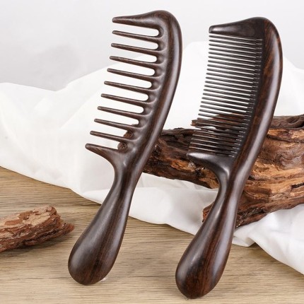 High-end ebony hair care massage comb