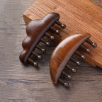 Natural Sandalwood Meridian Wide-Tooth Hair Care Comb