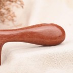 Large handmade natural rosewood hair comb