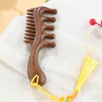 Handmade sandalwood massage comb