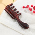 Handmade sandalwood massage comb