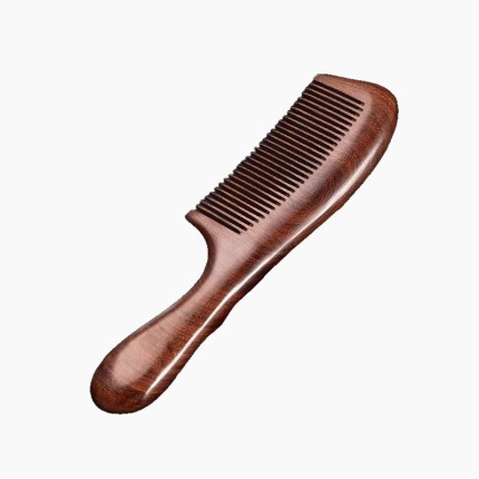 Peach sandalwood hair care anti-static comb