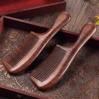 Peach sandalwood hair care anti-static comb