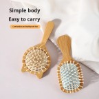Small bamboo air cushion massage comb
