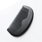 Portable natural walnut beard comb