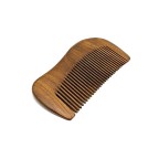 Green sandalwood sturdy anti-static hair comb